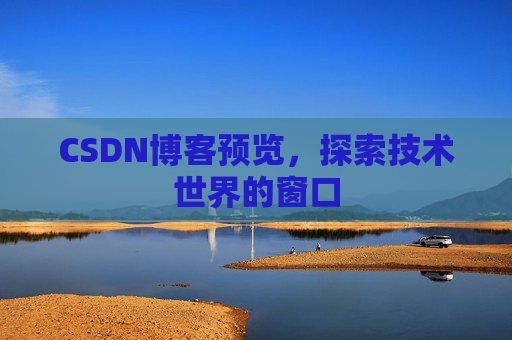 CSDN博客预览，探索技术世界的窗口